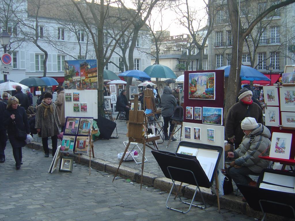 Duplex De Charme Au Coeur De Montmartre Apartment ปารีส ภายนอก รูปภาพ